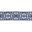 Schumacher Diamond Lattice Navy Trim 86282