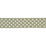 Schumacher Dotted Embroidered Tape Sage Trim 86293