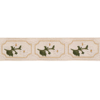Schumacher Jolie Hand Embroidered Tape Neutral Trim 86300