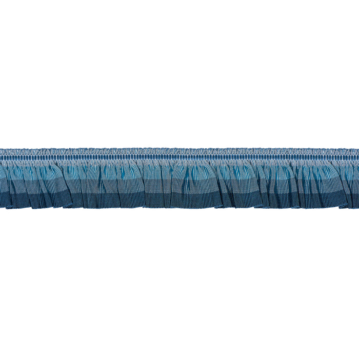 Schumacher Arabella Tape Blue Trim Sample 86311