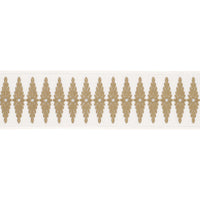 Schumacher Genevieve Embroidered Tape Neutral Trim 86321