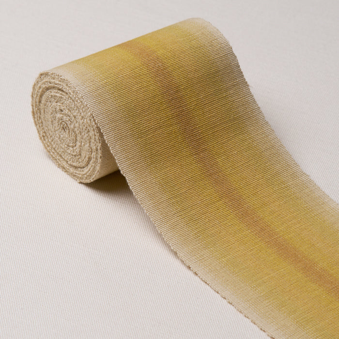 Schumacher Sunset Tape Yellow Trim Sample 86332