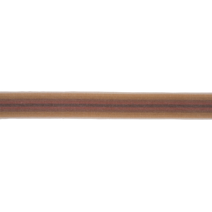 Schumacher Sunset Tape Brown Trim 86334