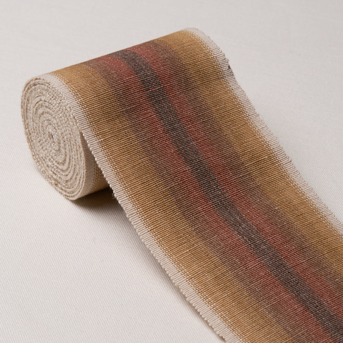 Schumacher Sunset Tape Brown Trim 86334