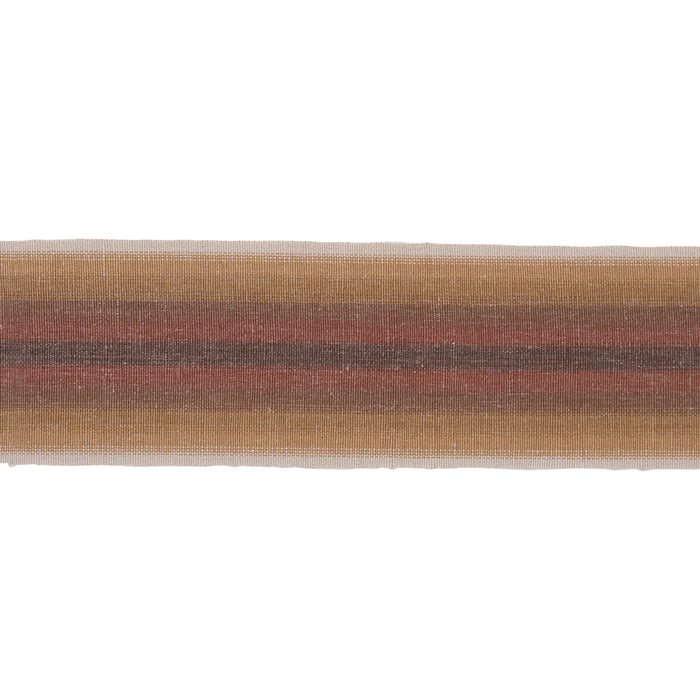 Schumacher Sunset Tape Brown Trim 86334