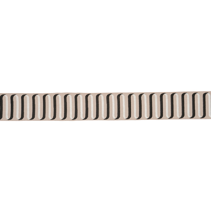 Schumacher Ribbon Tape Cream Trim Sample 86341