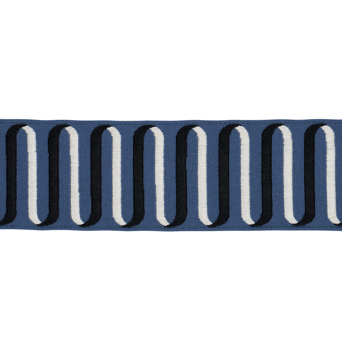 Schumacher Ribbon Tape Navy Trim 86342