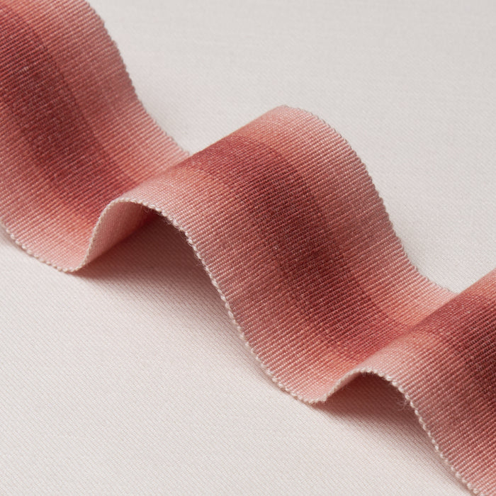 Schumacher Sunset Tape Narrow Nantucket Red Trim Sample 86353