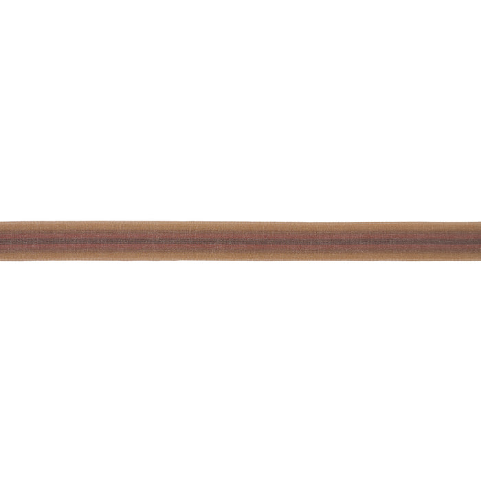 Schumacher Sunset Tape Narrow Brown Trim 86354