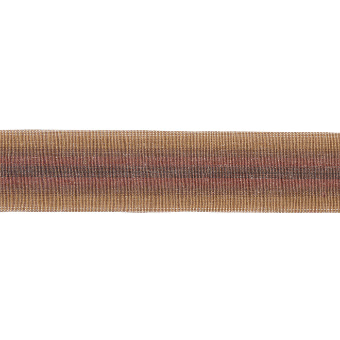 Schumacher Sunset Tape Narrow Brown Trim 86354