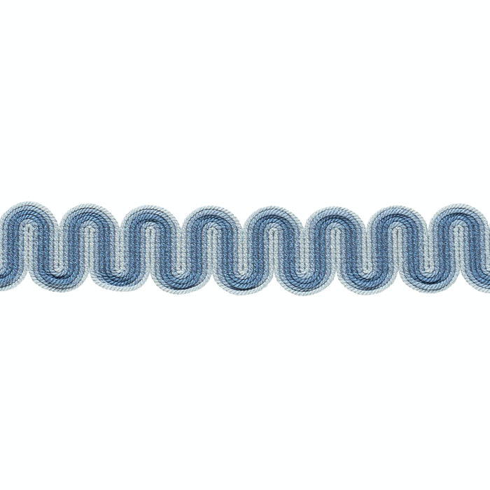 Schumacher Winding River Tape Sky Trim 86361