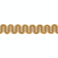 Schumacher Winding River Tape Ochre Trim 86362