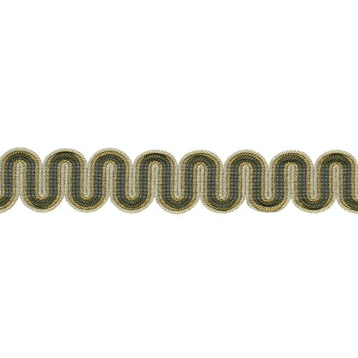 Schumacher Winding River Tape Green Trim 86363