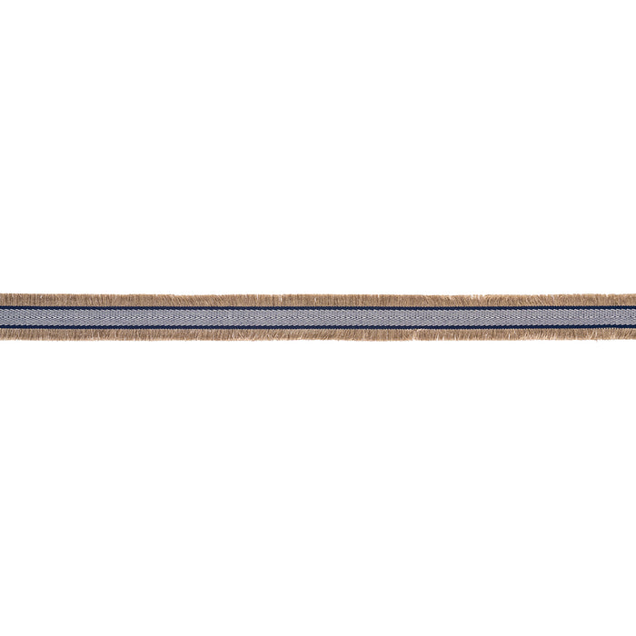 Schumacher Felicity Fringe Trim Sample Navy Trim Sample 86371