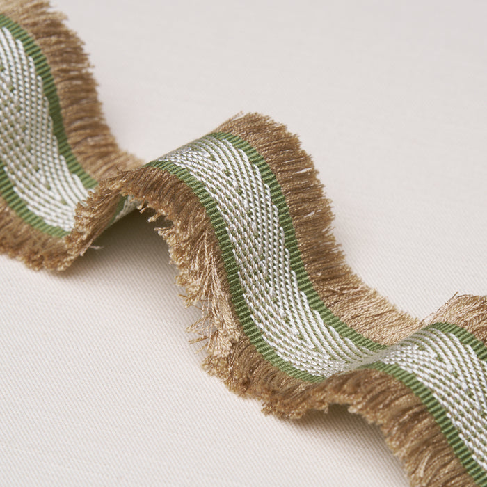 Schumacher Felicity Fringe Trim Leaf Trim 86372