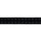 Schumacher Leather Cord Tape Noir Trim 86380