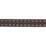 Schumacher Leather Cord Tape Charcoal Trim 86381