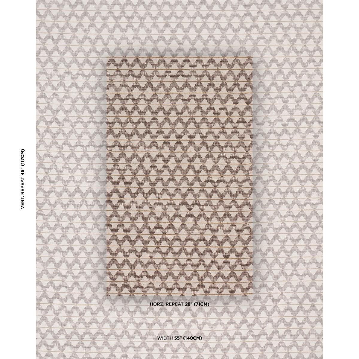 Schumacher Dayana Performance Neutral Fabric Sample 86401