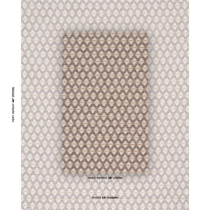 Schumacher Dayana Performance Neutral Fabric Sample 86401