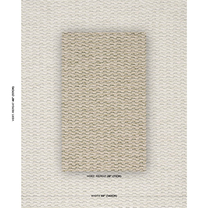 Schumacher Andreas Performance Stone Fabric 86411