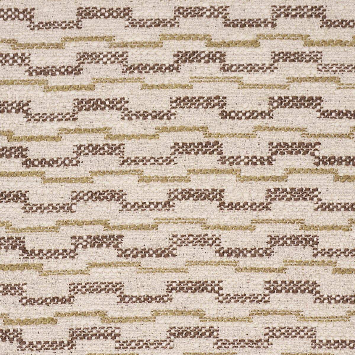 Schumacher Andreas Performance Chestnut Fabric Sample 86412