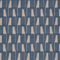 Schumacher Gaetan Performance Indigo Fabric 86420