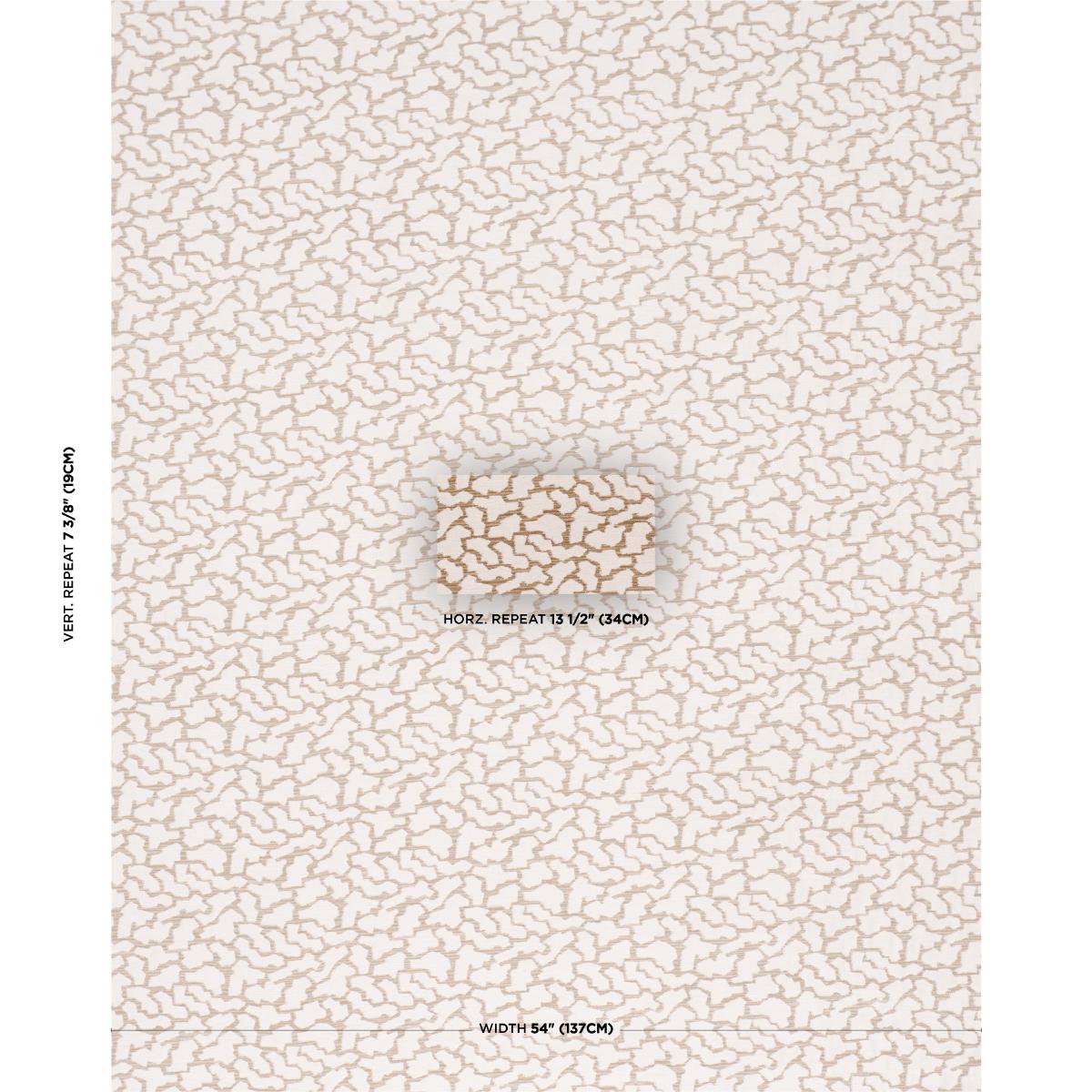 Schumacher Anibal Performance Cream Fabric Sample 86430