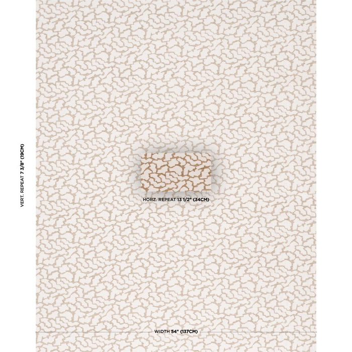 Schumacher Anibal Performance Cream Fabric 86430