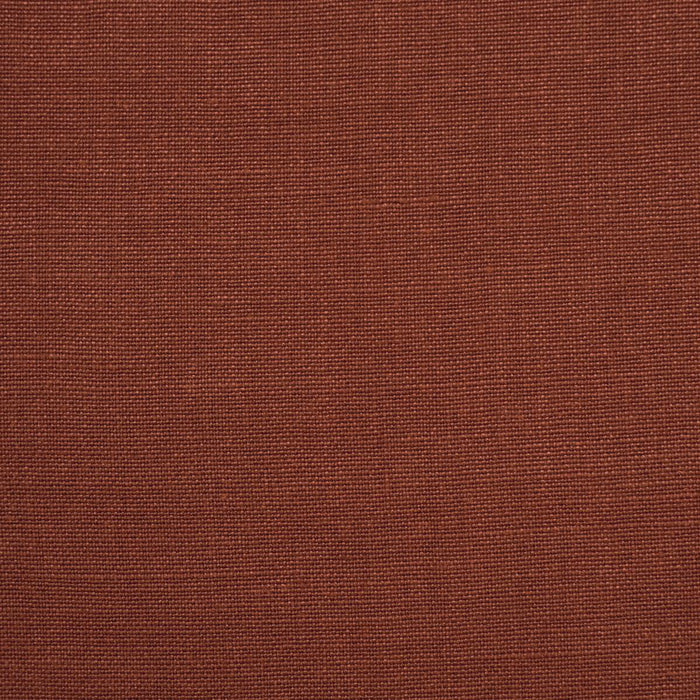 Schumacher Piet Performance Linen Terracotta Fabric Sample 86461
