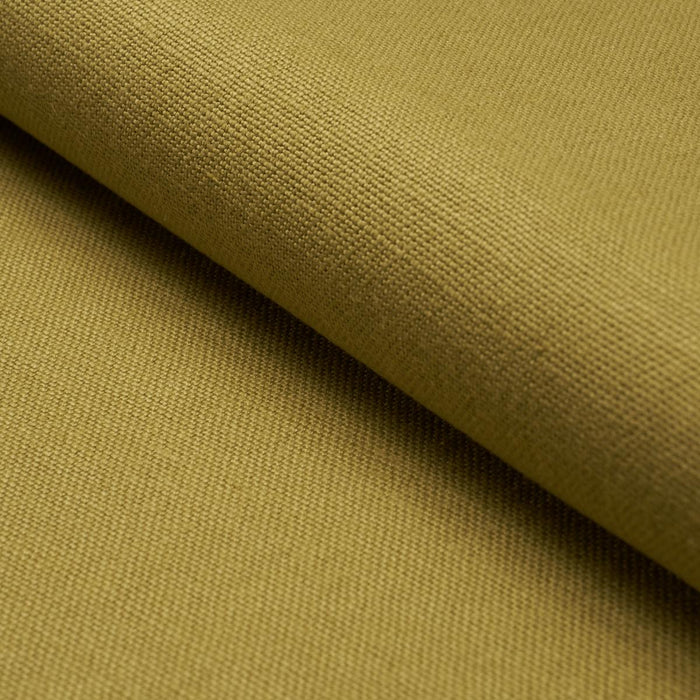 Schumacher Piet Performance Linen Olive Fabric Sample 86463