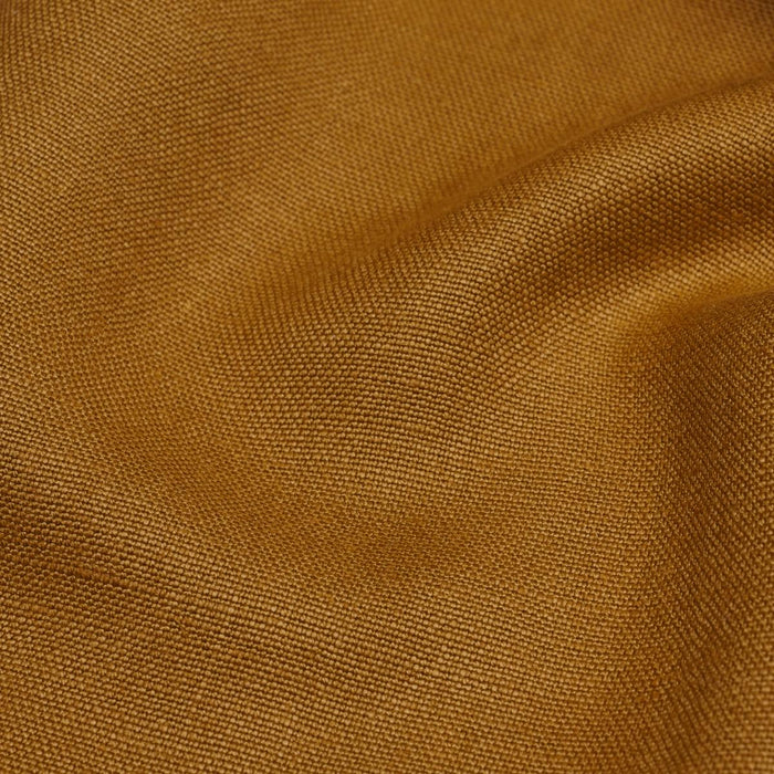 Schumacher Piet Performance Linen Camel Fabric Sample 86465