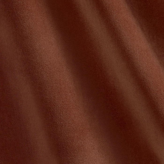 Schumacher Rocky Performance Velvet Terracotta Fabric Sample 86473