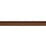 Schumacher Cedric Cotton Lip Cord Medium Brown Trim Sample 86490