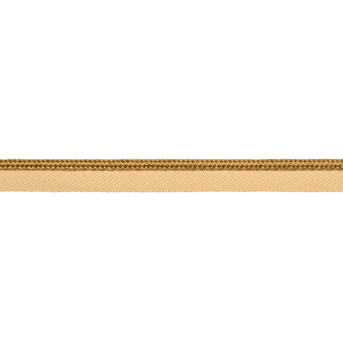 Schumacher Cedric Cotton Lip Cord Medium Gold Trim Sample 86491