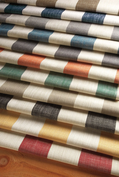 Perennials Vintage Stripe Lagoon Fabric Sample 865-174