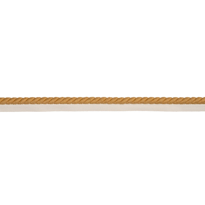 Schumacher Henley Cotton Cord Gold Trim Sample 86516