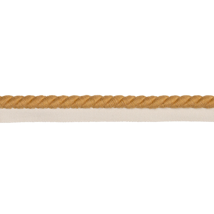 Schumacher Henley Cotton Cord Gold Trim Sample 86516