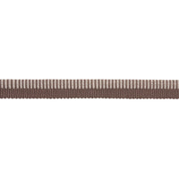 Schumacher Seville Ribbed Cord Brown Trim 86522