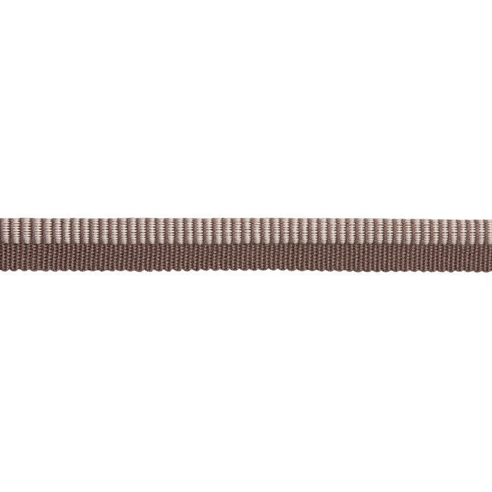 Schumacher Seville Ribbed Cord Brown Trim Sample 86522