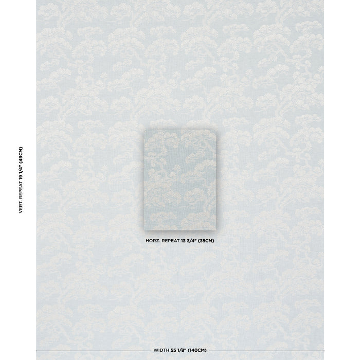 Schumacher Hinata Sky Fabric 86530