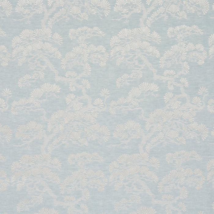 Schumacher Hinata Sky Fabric Sample 86530