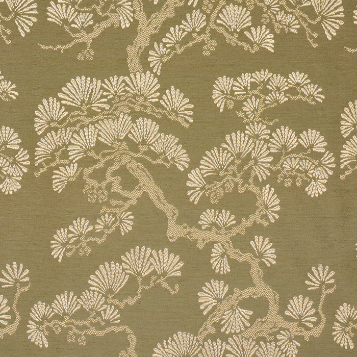Schumacher Hinata Olive Fabric 86531