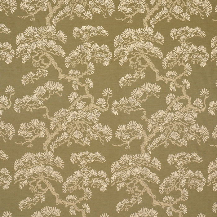 Schumacher Hinata Olive Fabric 86531