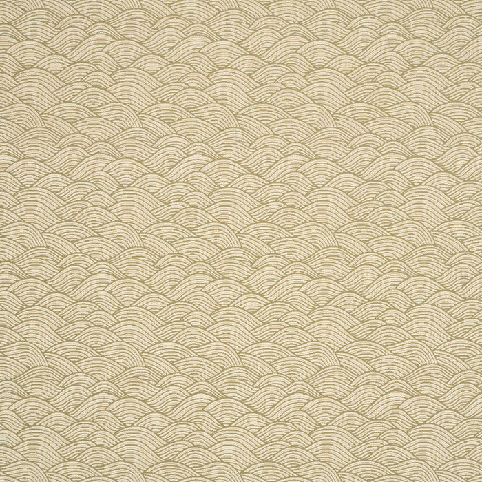 Schumacher Symphony Scallop Olive Fabric 86541