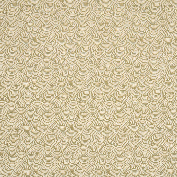 Schumacher Symphony Scallop Olive Fabric Sample 86541