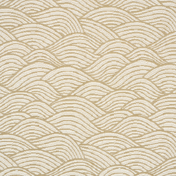 Schumacher Symphony Scallop Neutral Fabric 86542