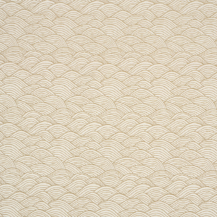 Schumacher Symphony Scallop Neutral Fabric Sample 86542