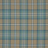 Schumacher Harris Merino Plaid Leaf Fabric 86610