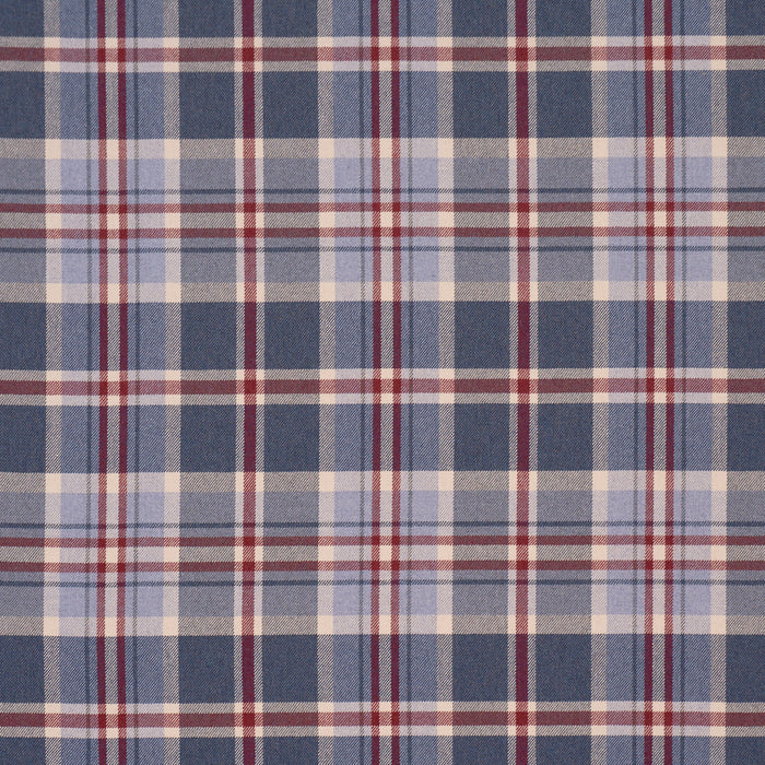 Schumacher Harris Merino Plaid Americana Fabric Sample 86612