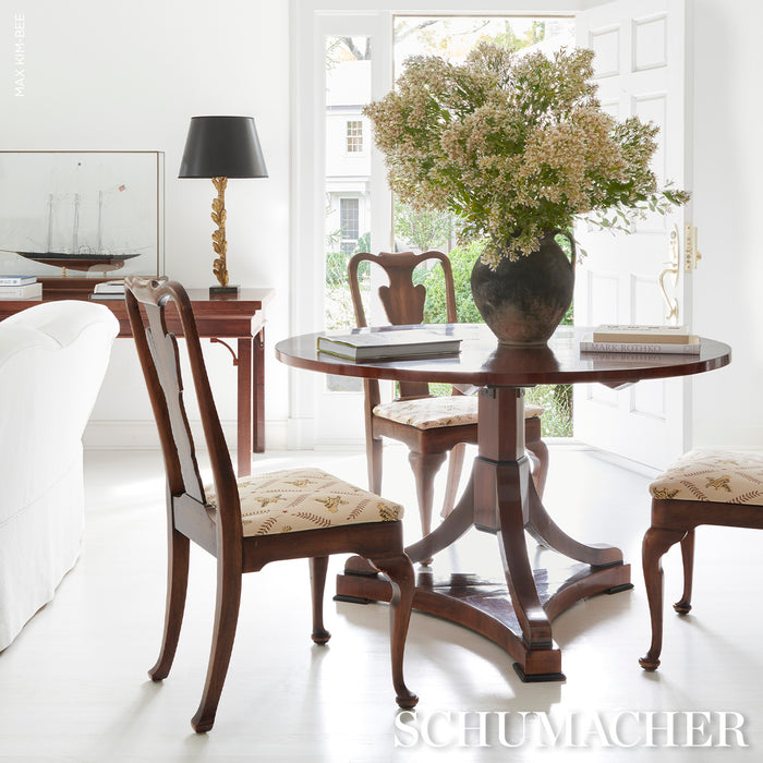 Schumacher Lolaire Document Fabric 86620